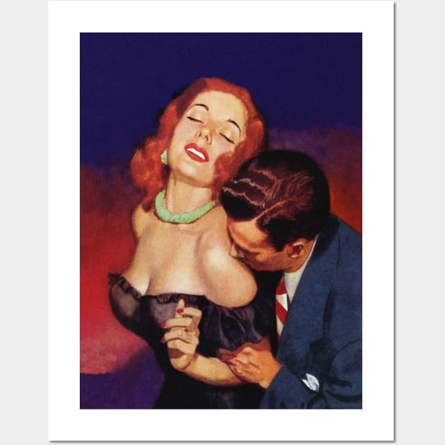 Vintage pulp cover - Love making Wall Art by Click Here For More